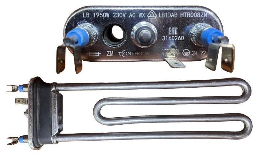 Нагревательный элемент (ТЭН) T-Controls для стиральной машины универсальный 1950W - 3160260