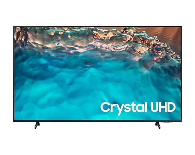 Телевизор Samsung 65" UE65BU8000UXCE Series 7 черный - фото №1