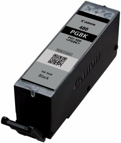 Картридж Canon PGI-480 PGBK для Canon Pixma TS6140/TS8140TS/TS9140/TR7540/TR8540 черный 2077C001