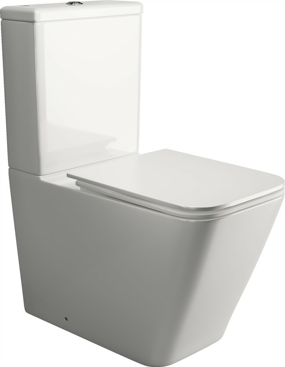 Ceramica Nova Чаша для унитаза-компакта Ceramica Nova Cubic CN1803-B