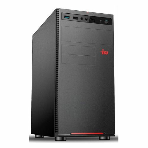 Компьютер iRU Home 310H5SE, Intel Celeron G5905, DDR4 8ГБ, 240ГБ(SSD), Intel UHD Graphics 610, Free DOS, черный [1652385]