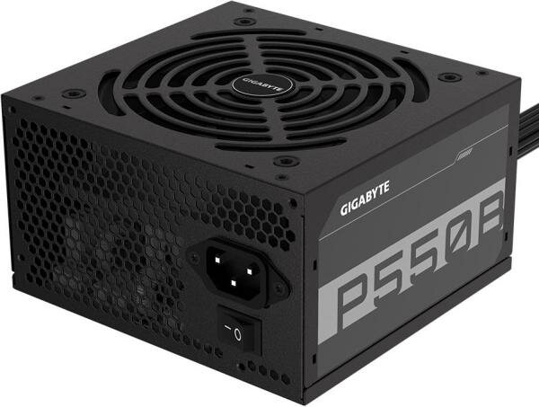 Блок питания Gigabyte ATX 550W GP-P550B 80+ bronze (24+4+4pin) APFC 120mm fan 6xSATA RTL