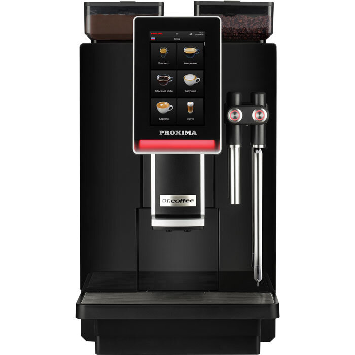Кофемашина Dr. Coffee PROXIMA Minibar S2, зерновая, горячий шоколад, водопровод, HoReCa - фотография № 1