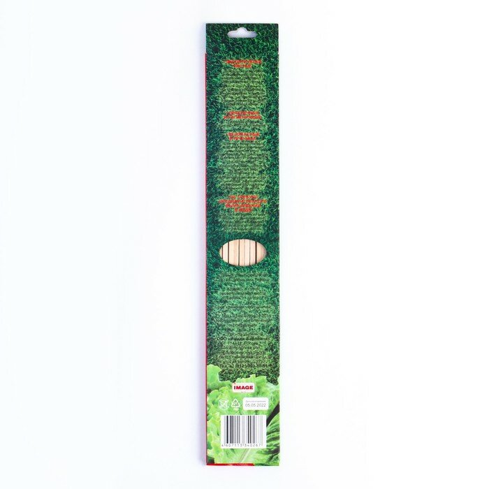 Шампур деревянный, 40 х 0.6 см, 12 шт - фотография № 4