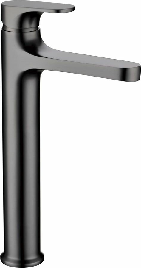 Смеситель для раковины Boheme Spectre 452-GM gunmetal стальной черный