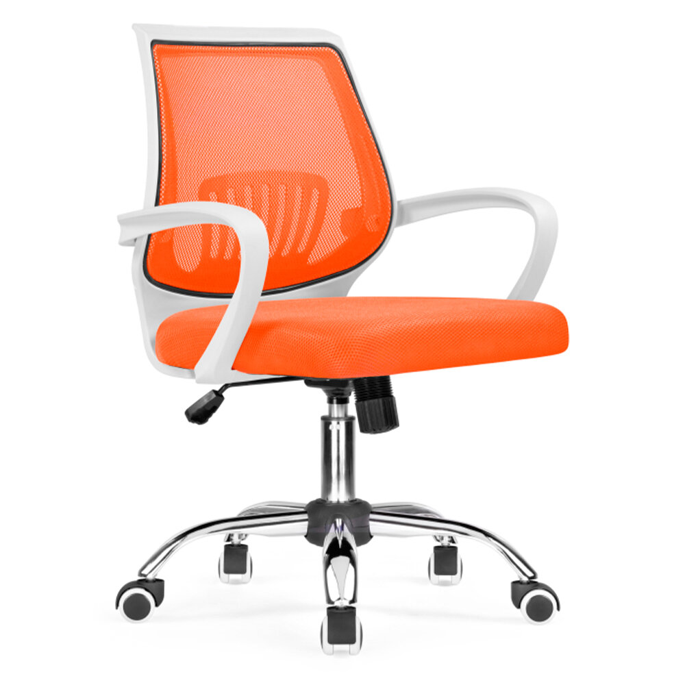 Компьютерное кресло Ergoplus Оранжевый/Белый