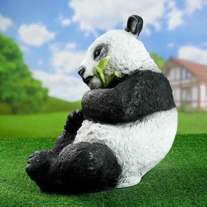 Садовая фигура "Панда" большой 47см - фотография № 2