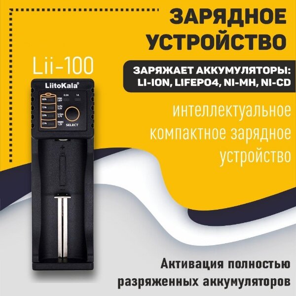 Зарядное устройство LiitoKala Lii-100