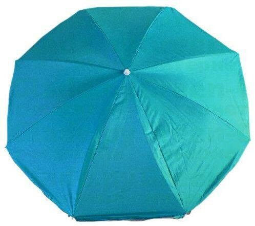 Садовый зонт Lex 0012(12) голубой - фотография № 2