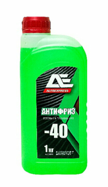 Антифриз зеленый -40 G 11 GREEN AUTOEXPRESS 5кг титан-см
