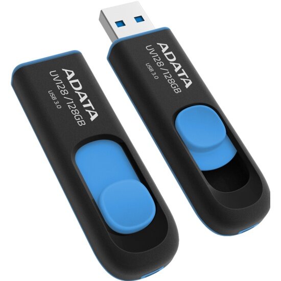 USB флешка ADATA DashDrive UV128 128Gb USB 3.1 blue