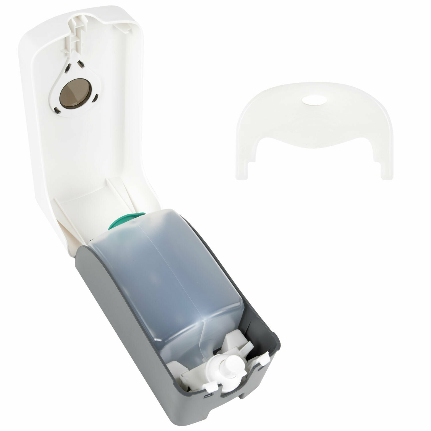 Дозатор для мыла-пены ULTRA LAIMA PROFESSIONAL, наливной, 1 л, белый, ABS-пластик, 606832 - фотография № 14