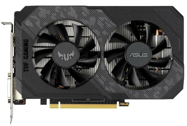 Видеокарта ASUS GeForce GTX 1650 TUF Gaming OC Edition PCI-E 4096Mb GDDR6 128 Bit Retail (TUF-GTX1650-O4GD6-GAMING)