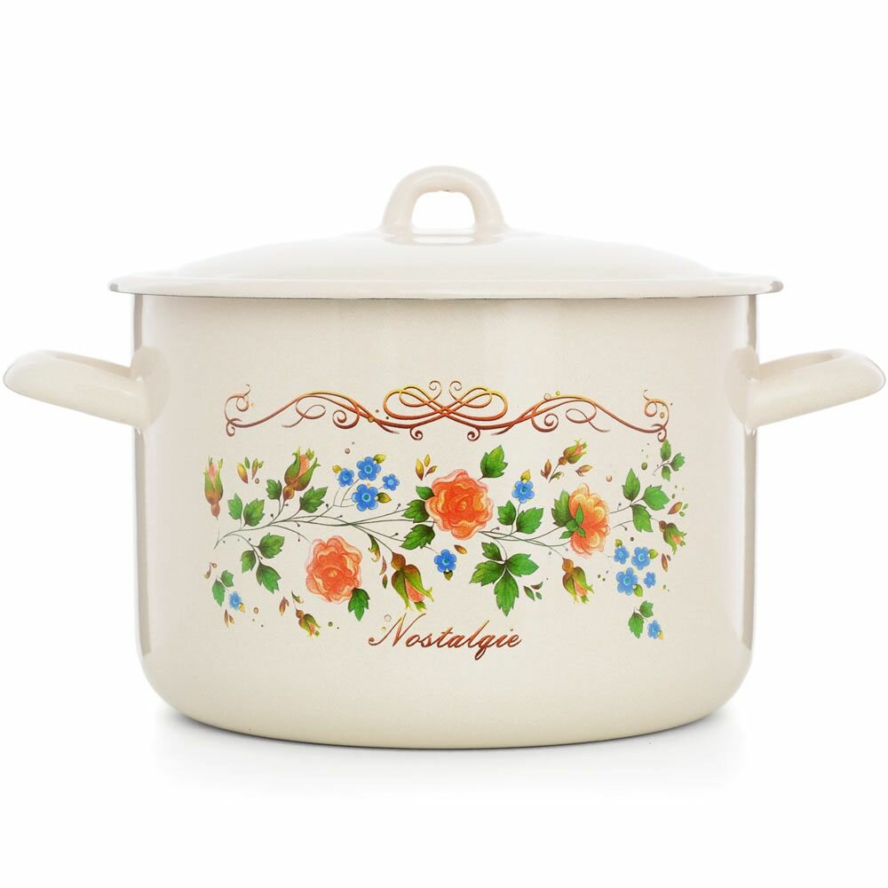 фото Кастрюля эстет ЭТ-72529 Ностальгия цилиндрическая 4.3 л