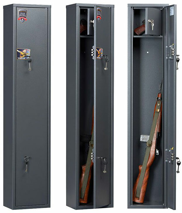 Металлический шкаф для хранения оружия AIKO чирок 1318