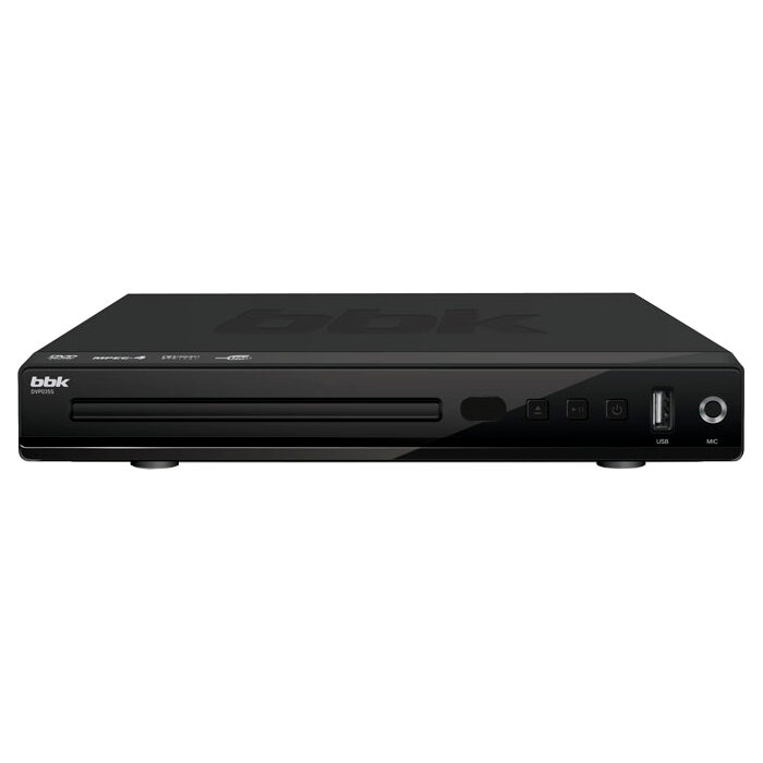 DVD- BBK DVP035S black, USB Type A, 