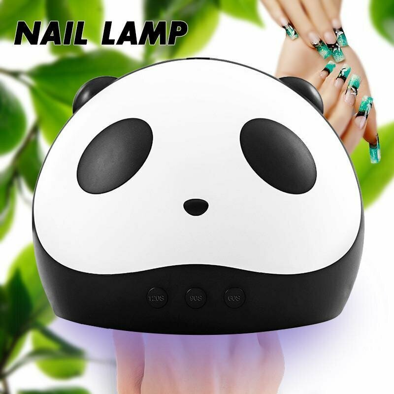 Лампа для маникюра 3-in-1 LED/UV LAMP Panda 36W / Светодиодная лампа для ногтей / Сушилка для ногтей