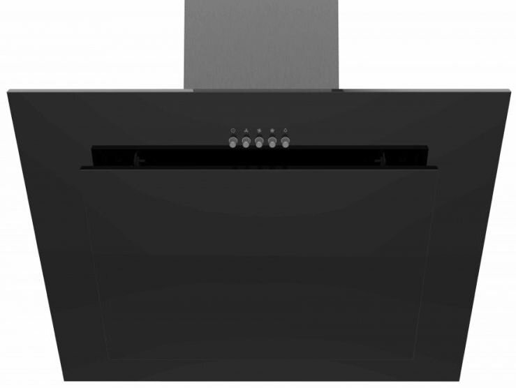 Вытяжка встраиваемая Midea MH60AN300GB черный управление: поворотные переключатели (1 мотор)