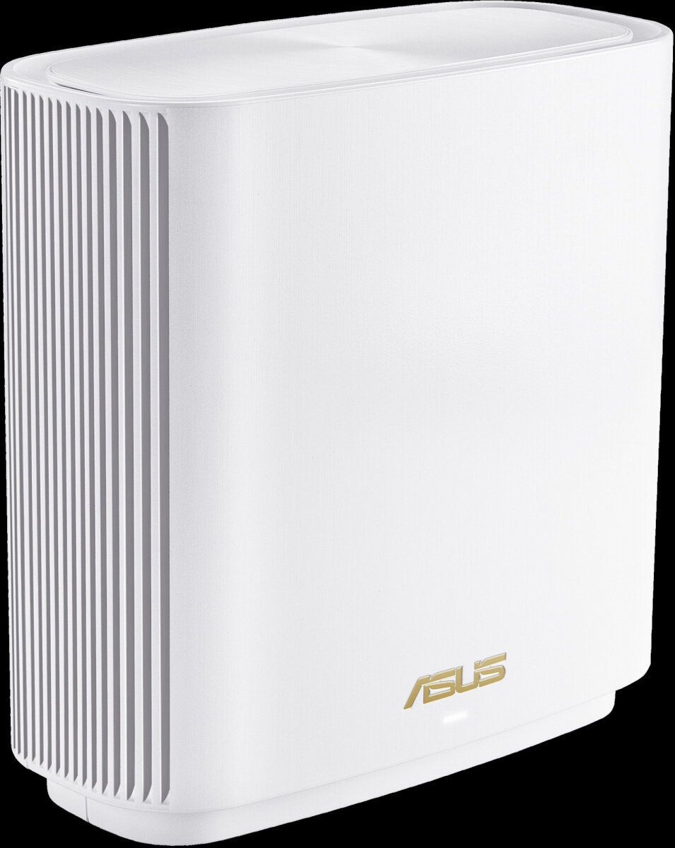 Роутер ASUS XT8 (W-1-PK) //1 access point, 802.11b/g/n/ac/ax, 574 + 4804Mbps, 2,4 + 5 gGz, white ; 90IG0590-MO3G30