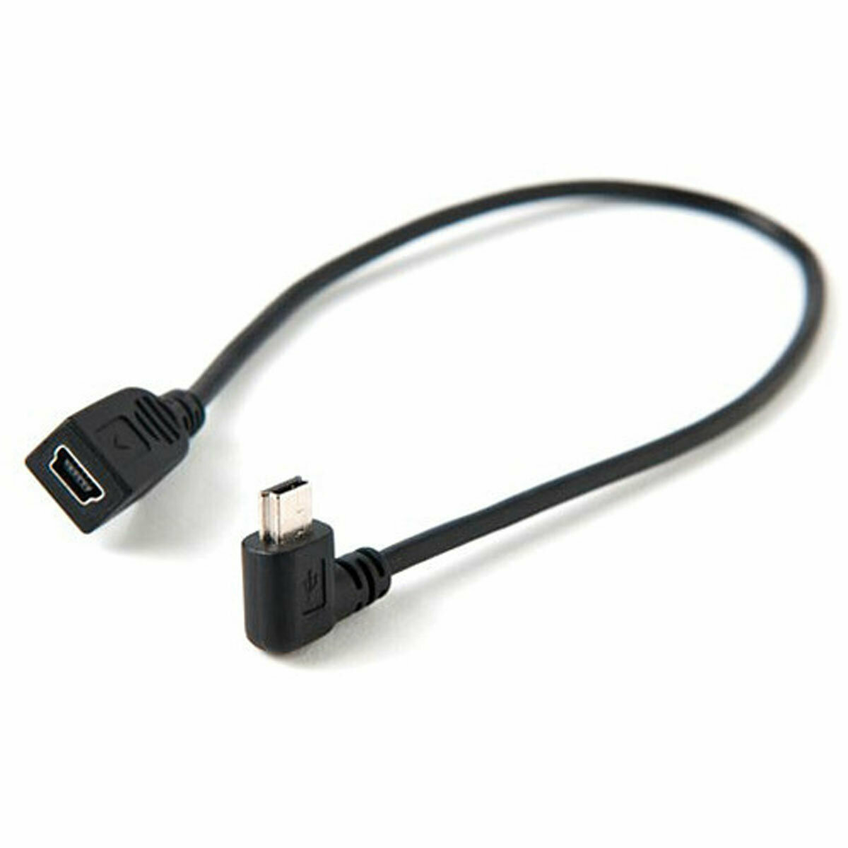 Кабель Tether Tools TetherPro USB 2.0 to Mini-B 5-Pin Right Angle Adapter 30cm Black
