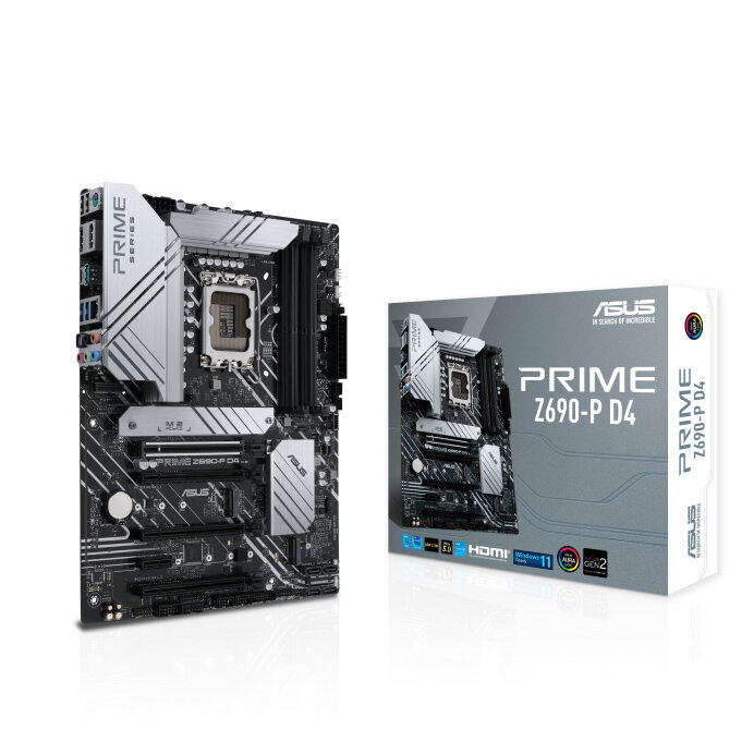 Материнская плата Asus PRIME Z690-P D4 (LGA1700, ATX)