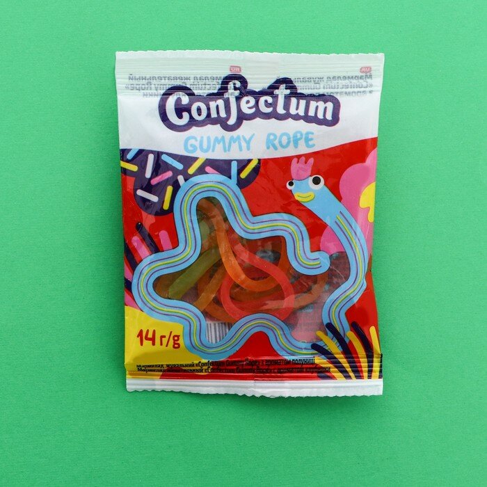 Мармелад Confectum Gummy Rope 8г - фотография № 1