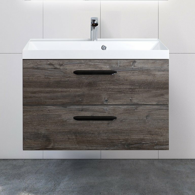 BelBagno Тумба с раковиной Aurora 80 pino pasadena