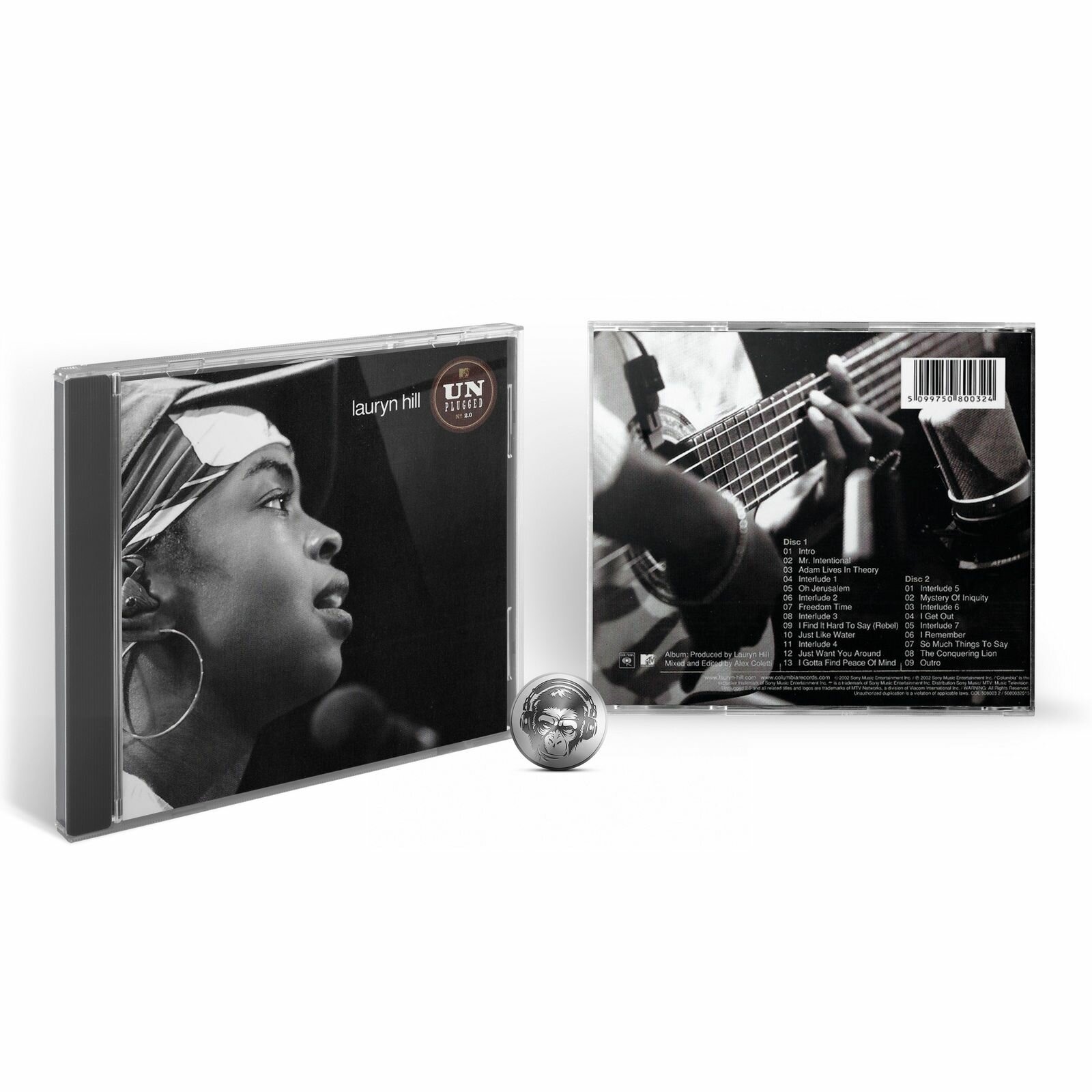 Lauryn Hill - MTV Unplugged No.2.0 (2CD) 2004 Columbia, Jewel Аудио диск