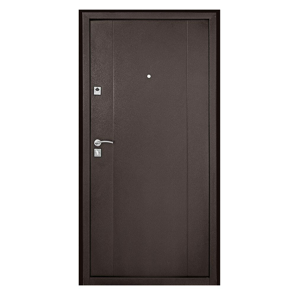 Дверь входная Форпост 72 левая медный антик - медный антик 860х2050 мм - фотография № 3