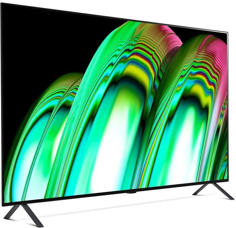 Телевизор LG OLED55A2RLA.ADKG, 55", OLED, 4K Ultra HD, черный графит