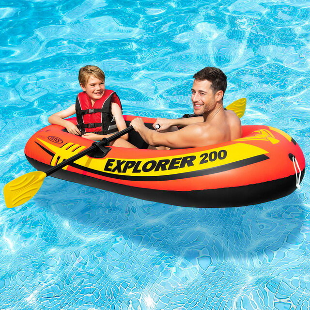 Надувная лодка Intex Explorer-200 Set (58331)