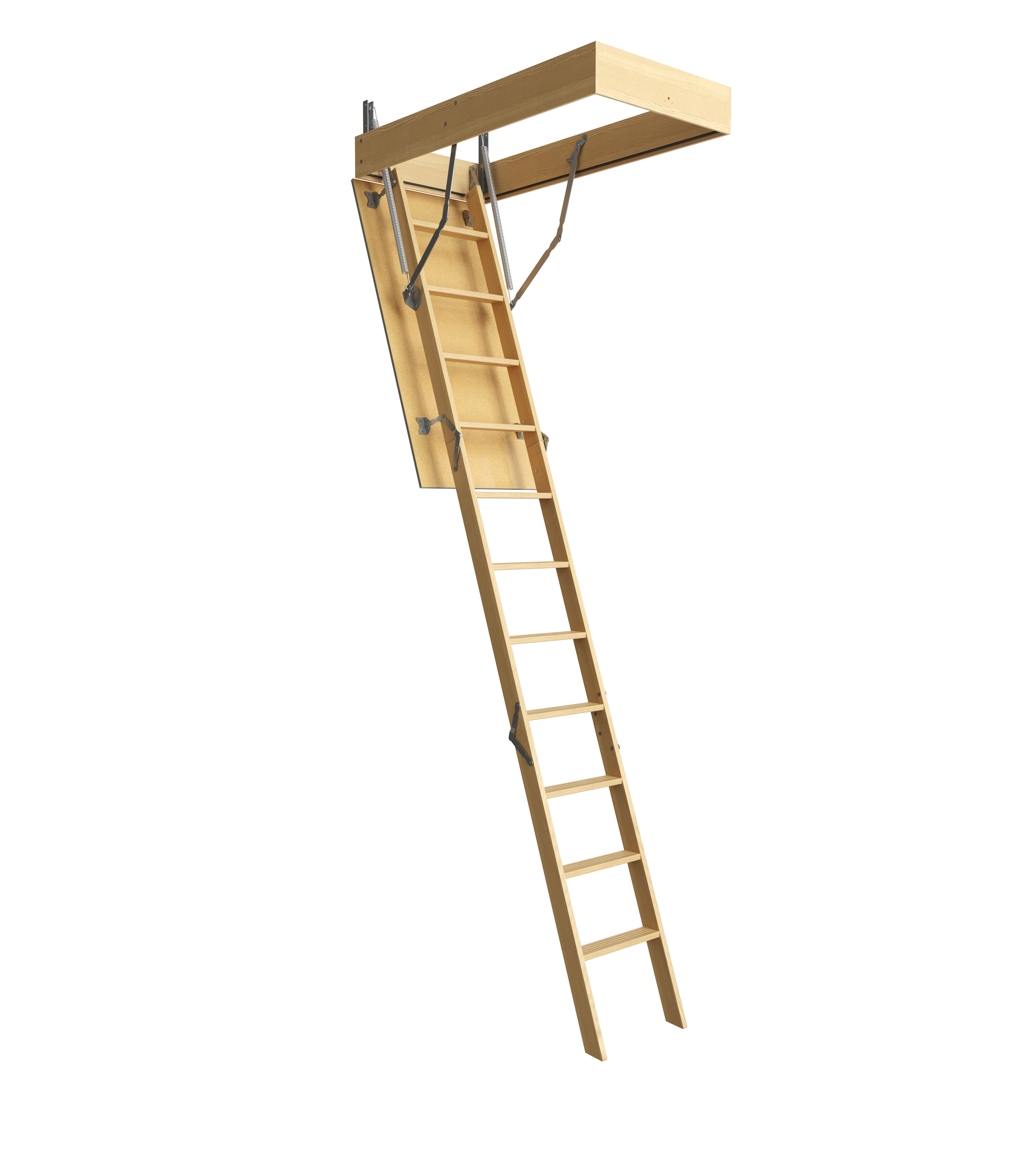 Лестница чердачная складная с секциями Basic 60x120x280 см