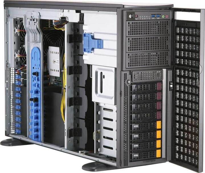 Сервер Никс S9600/pro S924NPDi Xeon Silver 4314/128 ГБ/2 x 4 Тб HDD/A100/Aspeed AST2600