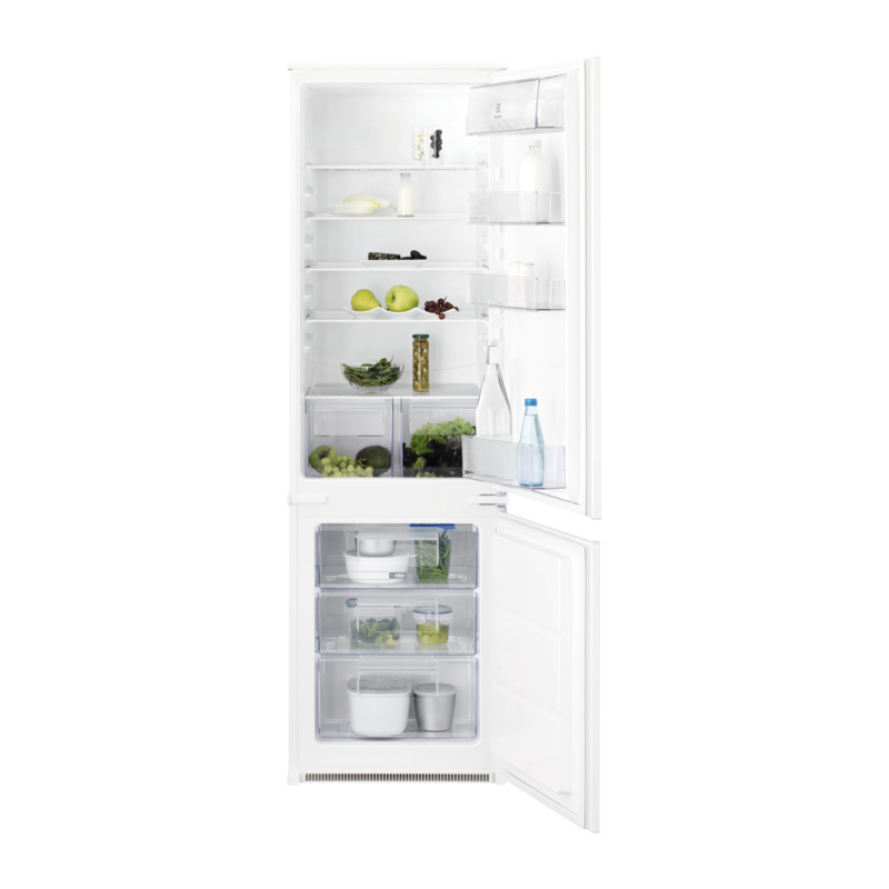 Встраиваемые холодильники ELECTROLUX/ Холодильник комбинированный, встраиваемый, высота - 1,77 м, ширина - 54 см, глу