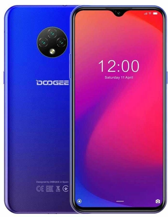 Смартфон DOOGEE X95 Pro 4/32Gb, голубой