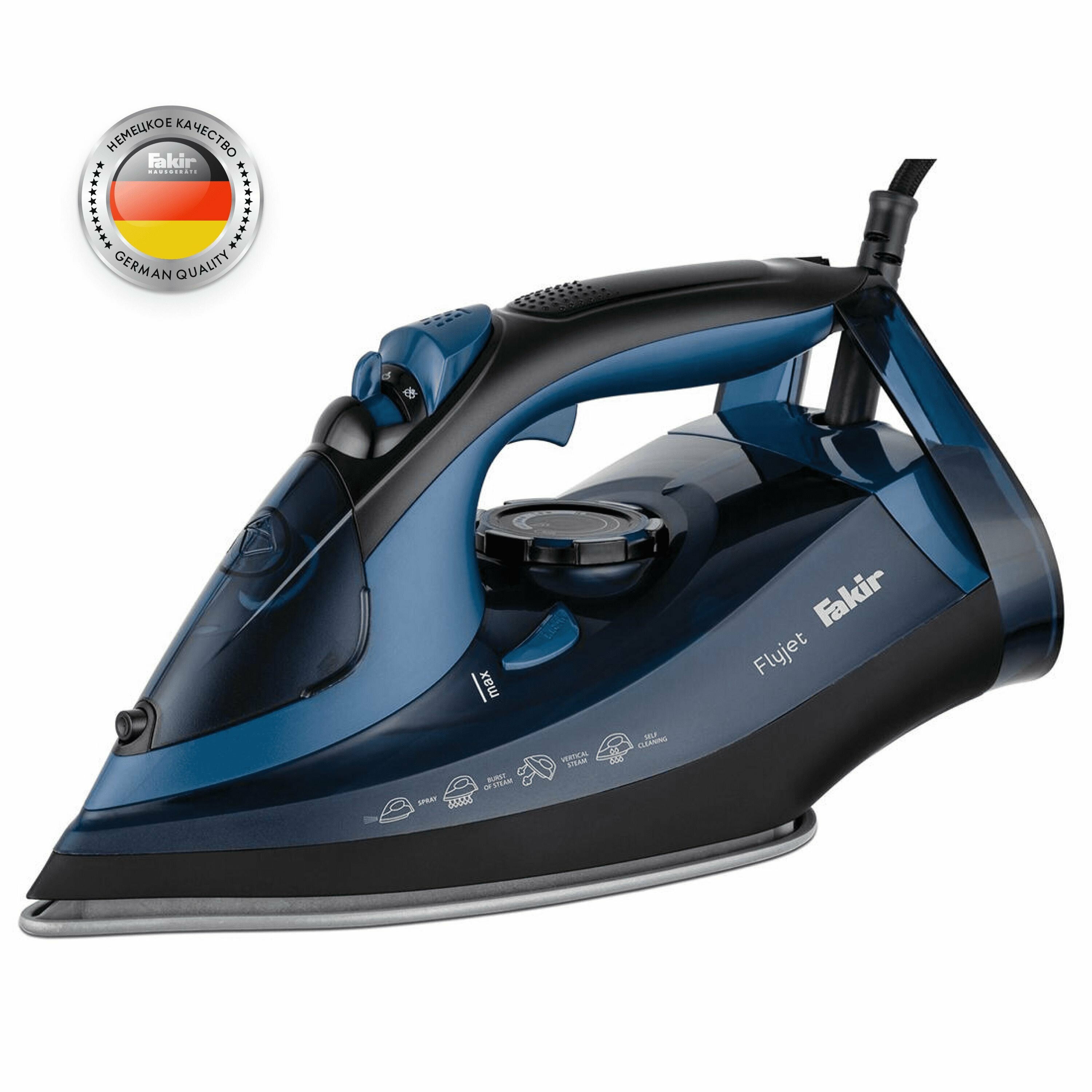 фото Fakir паровой утюг Flyjet, синий