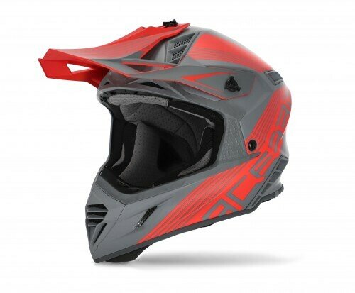 Шлем Acerbis X-TRACK Grey/Red M