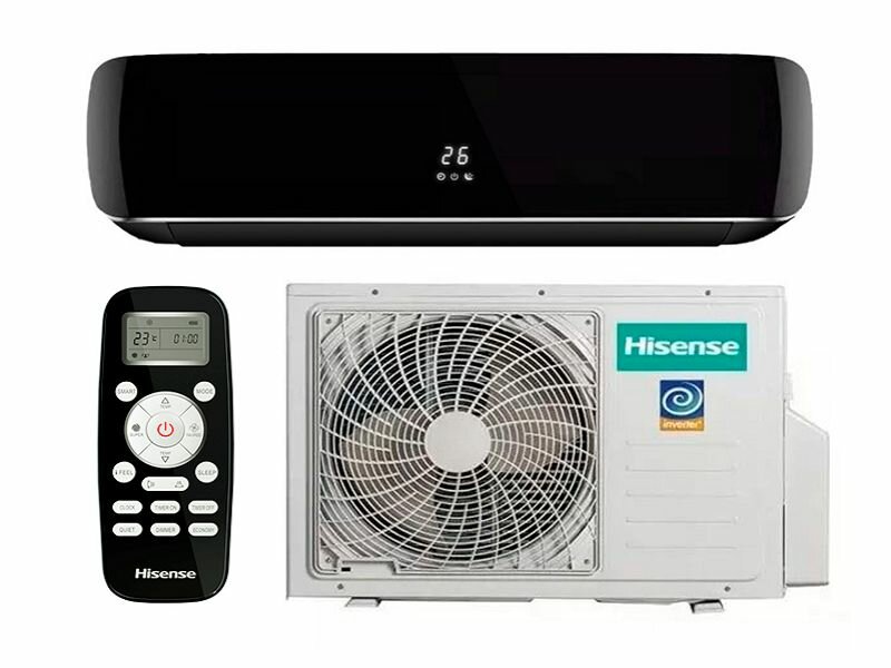 Настенный кондиционер Hisense Black Crystal AS-07UW4RYDTG00B