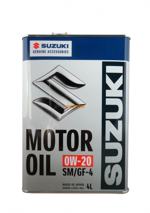 Масло моторное Suzuki 0W20 4 л 99M00-22R01-004