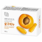 Мыло туалетное «Абрикос» Mukunghwa Apricot Nature & Beauty Soap 100g - изображение