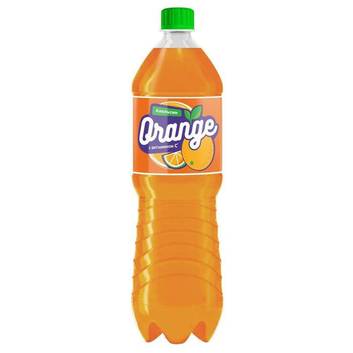 Напиток безалкогольный сильногазированный "Оранж" 1,45л. - фотография № 1