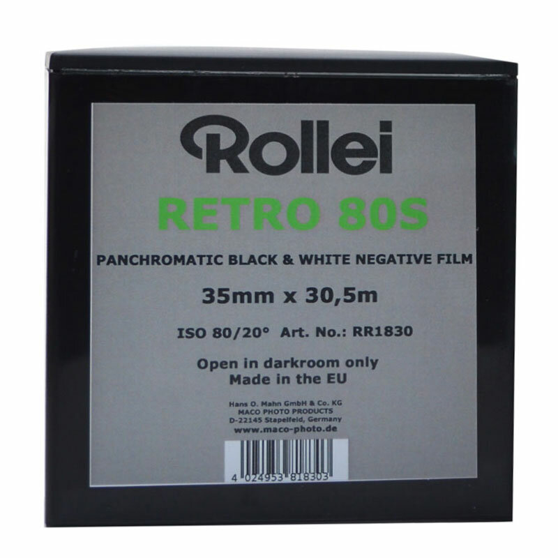 Фотопленка Rollei Retro 80S 35мм 305м