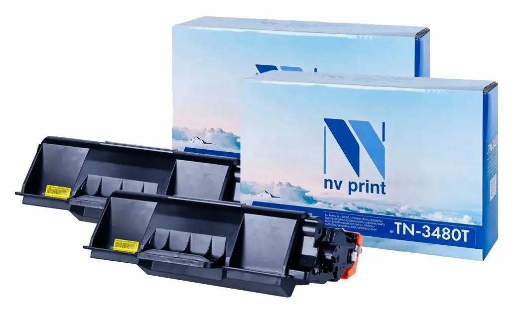 Картридж лазерный NV-Print TN-3480T-SET2 черный