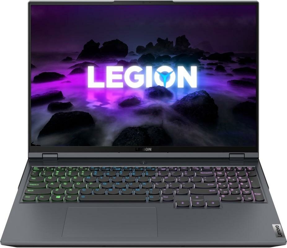 Ноутбук Lenovo Legion 5 Pro 16ACH6H AMD Ryzen 5 5600H 3.3Ghz/16Gb/1Tb SSD/16" (2560x1600) NVIDIA GeForce RTX 3060/NoOS storm grey