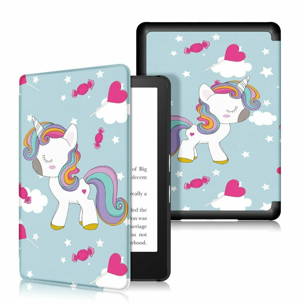 Чехол Smart Case для Amazon Kindle Paperwhite 2021, 11th Generation, 6,8 дюйма (Unicorn)