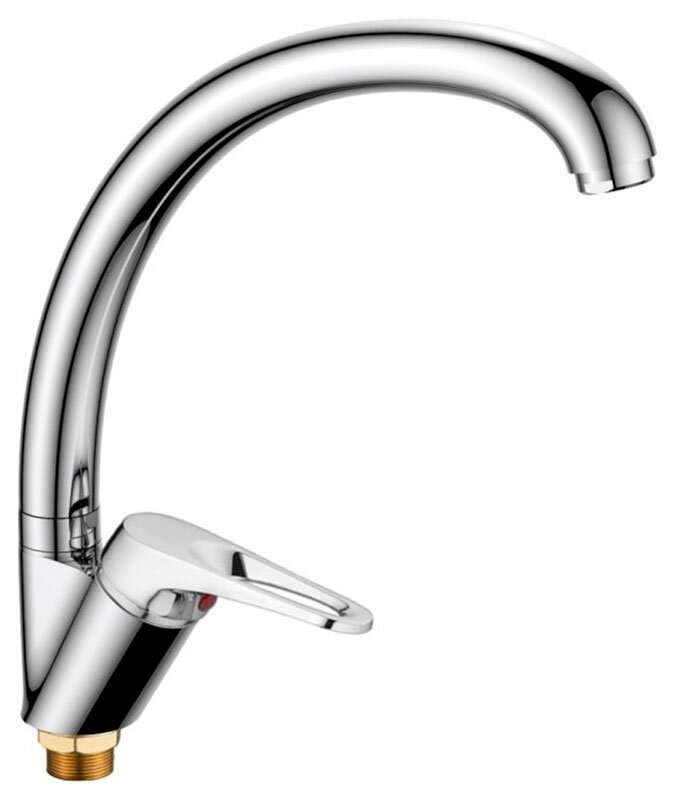 Кухонный смеситель Haiba HB13/хром (HB4113-2)
