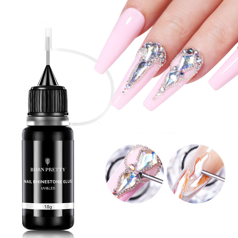 Born Pretty, Nail Rhinestone Glue - клей для декора (54338), 10 гр