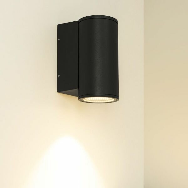 Уличный настенный светодиодный светильник Arlight LGD-Forma-Wall-R90-12W Warm3000 / - фото №2