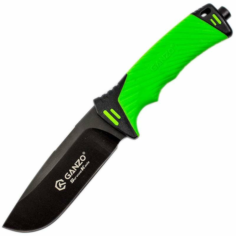 Ganzo Нож cталь 7Cr17, рукоять термопластик ABS (G8012-LG)