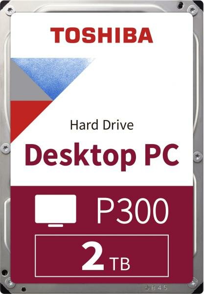 Жесткий диск Toshiba Original SATA-III 2Tb HDWD320UZSVA Desktop P300 (7200rpm) 256Mb 3.5